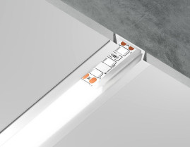 Встраиваемый профиль с рассеивателем Ambrella Illumination GP1001WH
