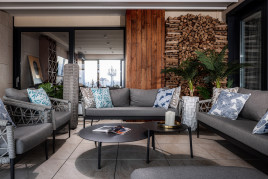 Стол журнальный уличный &quot;Атмосфера&quot; антрацит