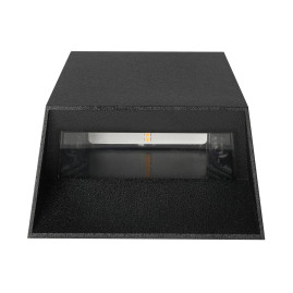 Уличный настенный светильник Uniel ULU-P34A-5W/4000K IP65 BLACK UL-00013623