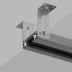 Закладной профиль для натяжного потолка Denkirs Solid Profi TR3030-AL