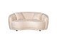 Диван двухместный велюровый бежевый