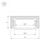 Профиль Arlight SL-SLIM-H7-2000 BLACK 037110