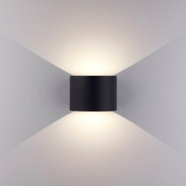 Уличный настенный светодиодный светильник Elektrostandard 1518 Techno LED Blade черный a038828