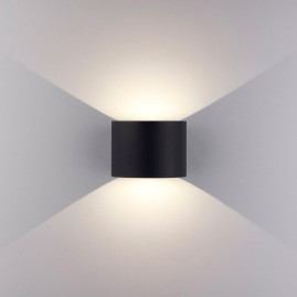 Уличный настенный светодиодный светильник Elektrostandard 1518 Techno LED Blade черный a038828