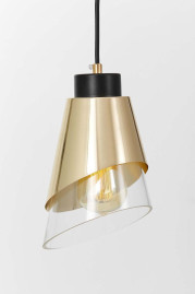 Подвесной светильник Lumina Deco Fabro LDP 7013-1 F.GD+PR