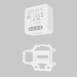 Wi-Fi выключатель одноканальный (без нуля) Maytoni Technical Smart home MSN001