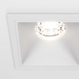 Встраиваемый светодиодный светильник Maytoni Technical Alfa LED DL043-01-10W4K-SQ-W