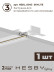 Встраиваемая однофазная трековая система Hesby Lighting Skylite №3 со светильниками HSBL_kompl_S003_VI2W4K