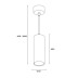 Подвесной светильник Hesby Lighting Focus HSBL_0223