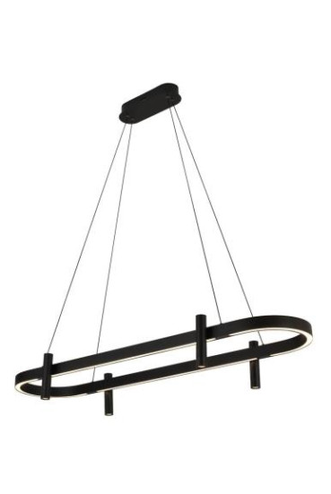 Люстра подвесная Alfa Light F3924-16 black 90W 120*37*H 150