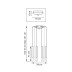 Комплект с подвесной люстрой Lightstar Tubo (574737+747137 (8шт) L8T747137