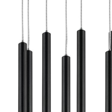 Комплект с подвесной люстрой Lightstar Tubo (574737+747137 (8шт) L8T747137