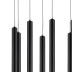 Комплект с подвесной люстрой Lightstar Tubo (574737+747137 (8шт) L8T747137