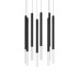 Комплект с подвесной люстрой Lightstar Tubo (574737+747137 (8шт) L8T747137