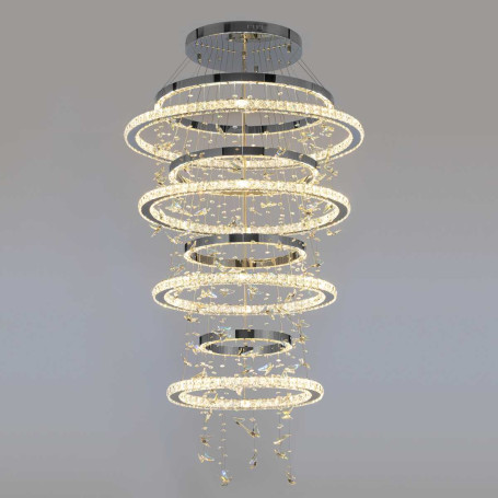 Люстра хрустальная с пультом Citilux ETERA CL322090