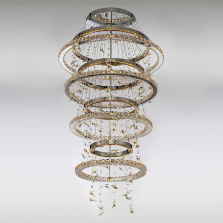 Люстра хрустальная с пультом Citilux ETERA CL322090