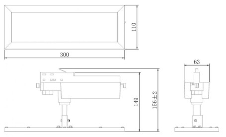 Трековый светодиодный светильник Deko-Light Panel 707135