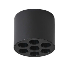 Светильник потолочный 6W 470LM 4000K, черный Guarda Lightstar 080647