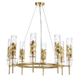 Подвесная люстра Crystal Lux Primavera SP8 Gold