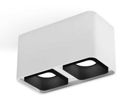 Комплект накладного светильника Ambrella light Techno Spot XS7850002 SWH/SBK белый песок/черный песок (C7850, N7702)