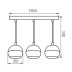Подвесной светильник Kanlux Galoba 33685