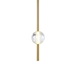 Подвесной светодиодный светильник Indigo Ciondolo 11066/1P Brass V000170L