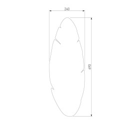 Настенный светильник TK Lighting 5565 Hoja