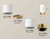 Комплект потолочного светильника Ambrella light Techno Spot XS (C7401, A2072, C7401, N7034) XS7401201