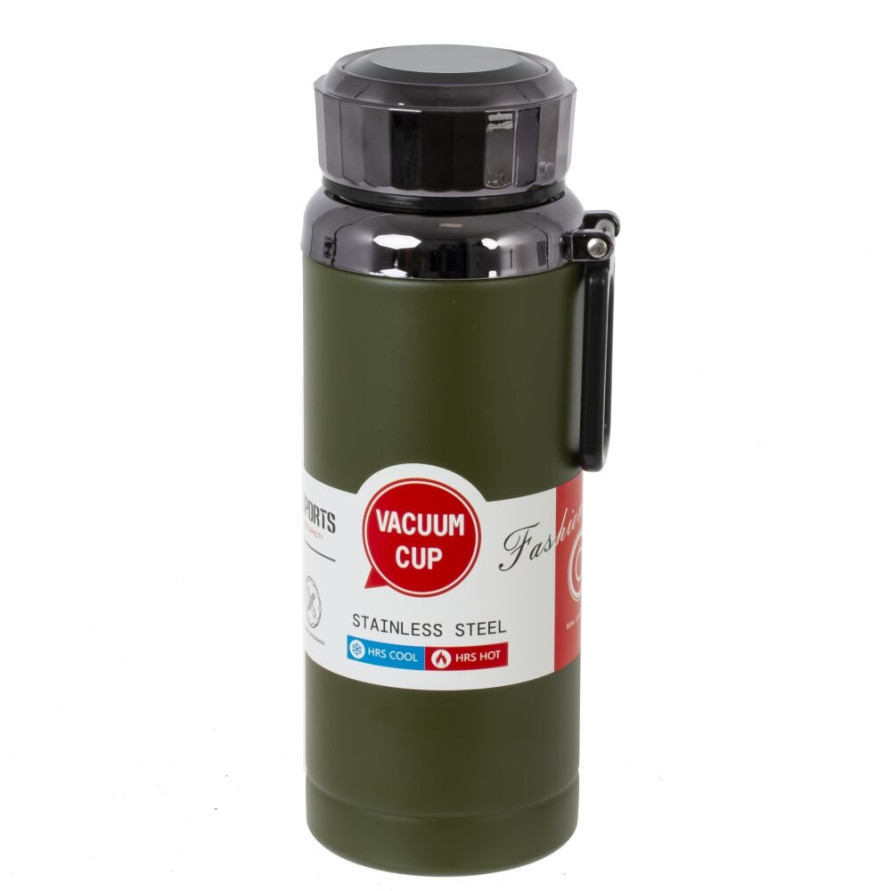 Термос, 800 мл, L8 W8 H24 см, (сохр.t до 6 часов)