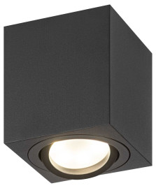Накладной светильник ЭРА OL22 BK MR16/GU10 Б0054395