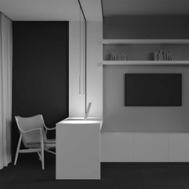 Трековый подвесной светильник Maytoni Technical Skim TR191-1-3W3K-M-BW