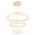 Подвесной светодиодный светильник Crystal Lux Musika SP150W Led Gold