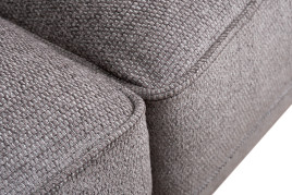 Диван Madrid Memory трехместный шенилл коричневый с кантом