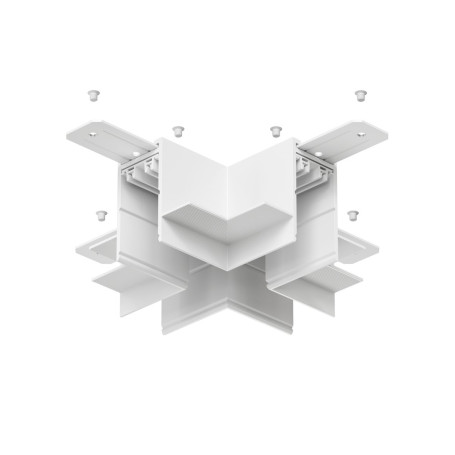 Коннектор X-образный Denkirs Smart Hide TR2114-WH