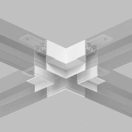 Коннектор X-образный Denkirs Smart Hide TR2114-WH