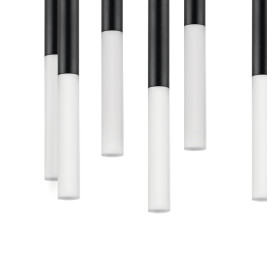 Комплект с подвесной люстрой Lightstar Tubo (574737+747147 (8шт) L8T747147