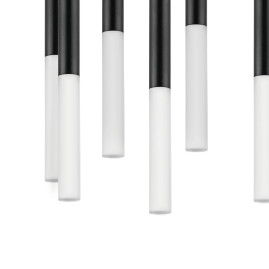 Комплект с подвесной люстрой Lightstar Tubo (574737+747147 (8шт) L8T747147