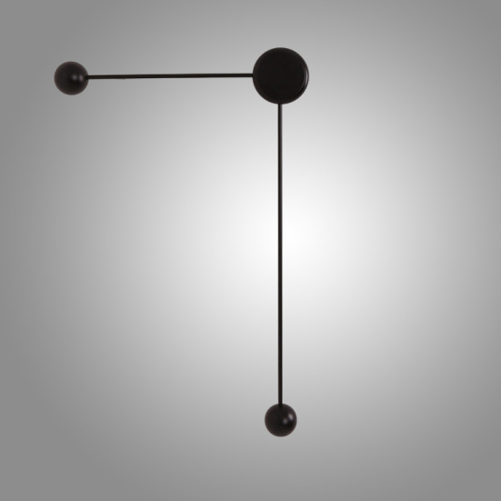 Настенный светильник Imperium Loft Dots C Black Right 346028-26