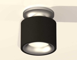 Комплект накладного светильника Ambrella light Techno Spot XS7511101 SBK/MCH черный песок/хром матовый (N7928, C7511, N7013)