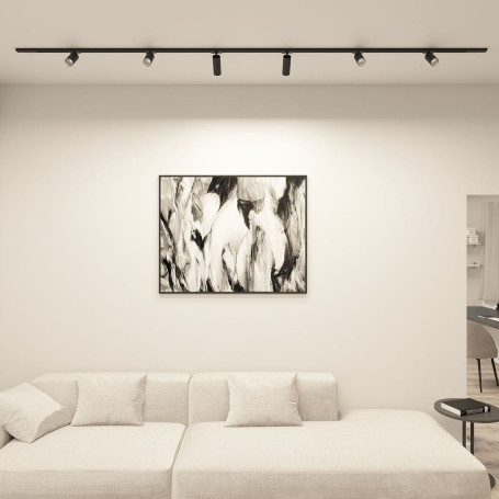 Трековый светильник Denkirs Solid Scope DK6060-BK