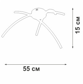 Люстра Vitaluce V2513DT-8/3PL