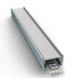 Профиль накладной с рассеивателем серебро 1м. Apeyron 08-05