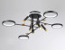 Потолочная светодиодная люстра Ambrella light Comfort LineTech FL51649