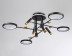 Потолочная светодиодная люстра Ambrella light Comfort LineTech FL51649