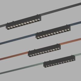 Трековый светильник Denkirs Belty Grill DK5670-BK