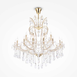 Подвесная люстра Maytoni Doris DIA881-PL-24-G