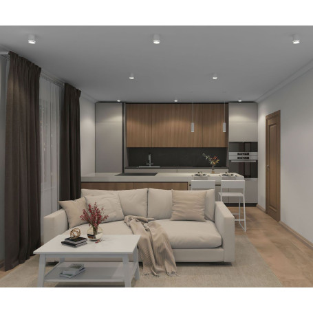 Накладной светодиодный светильник Denkirs Ribe DK4013-WH