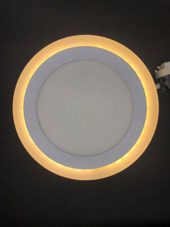 Потолочный светодиодный светильник Elvan 500-RD-18+6 White