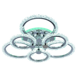 Потолочная светодиодная люстра Profit Light 8027/3+3 CHR A