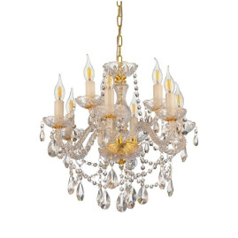 Подвесная люстра Lumina Deco Eliza LDP 7026-6+3 SL+GD
